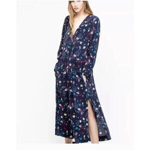 Zadig & Voltaire Roux Tattoo Print Dress Size Small NWT